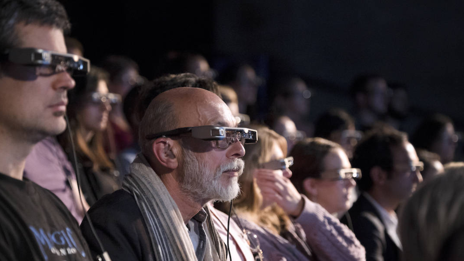 Photo by James Bellorini, https://www.citymatters.london/london-short-film-festival-smart-caption-glasses/